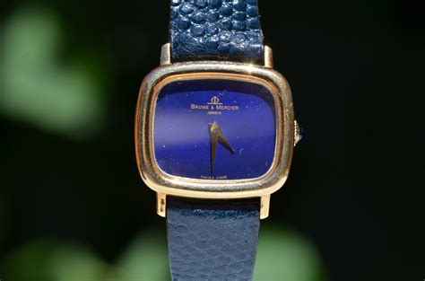 value vintage hermes watch baume and mercier lapis lazuli|Baume & Mercier Watches .